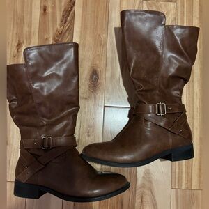 Torrid mid calf boots